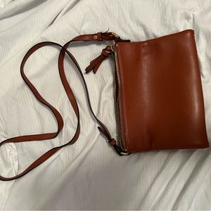 Brown small purse.